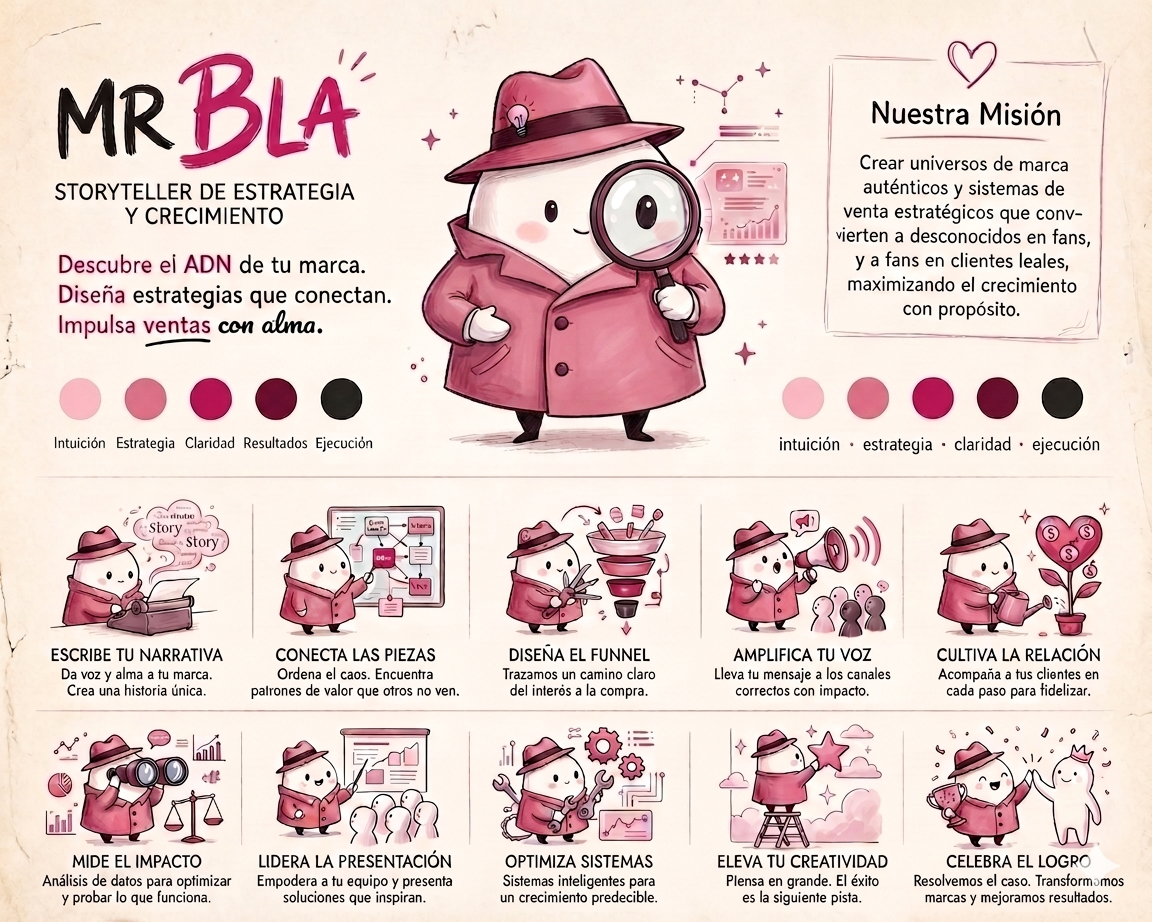 Mr Bla — El detective de marcas